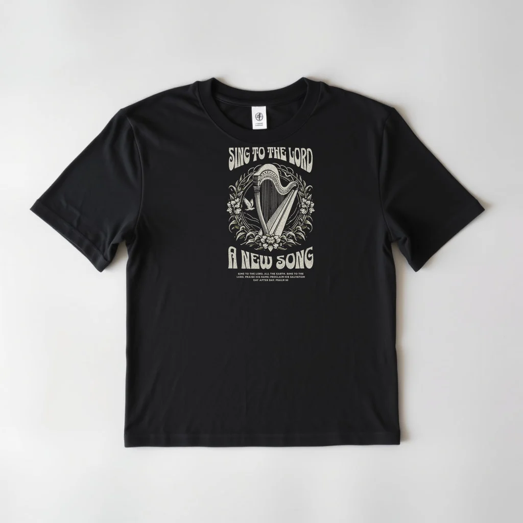 Sing to The Lord a New Song — custom print by Terri's Closet