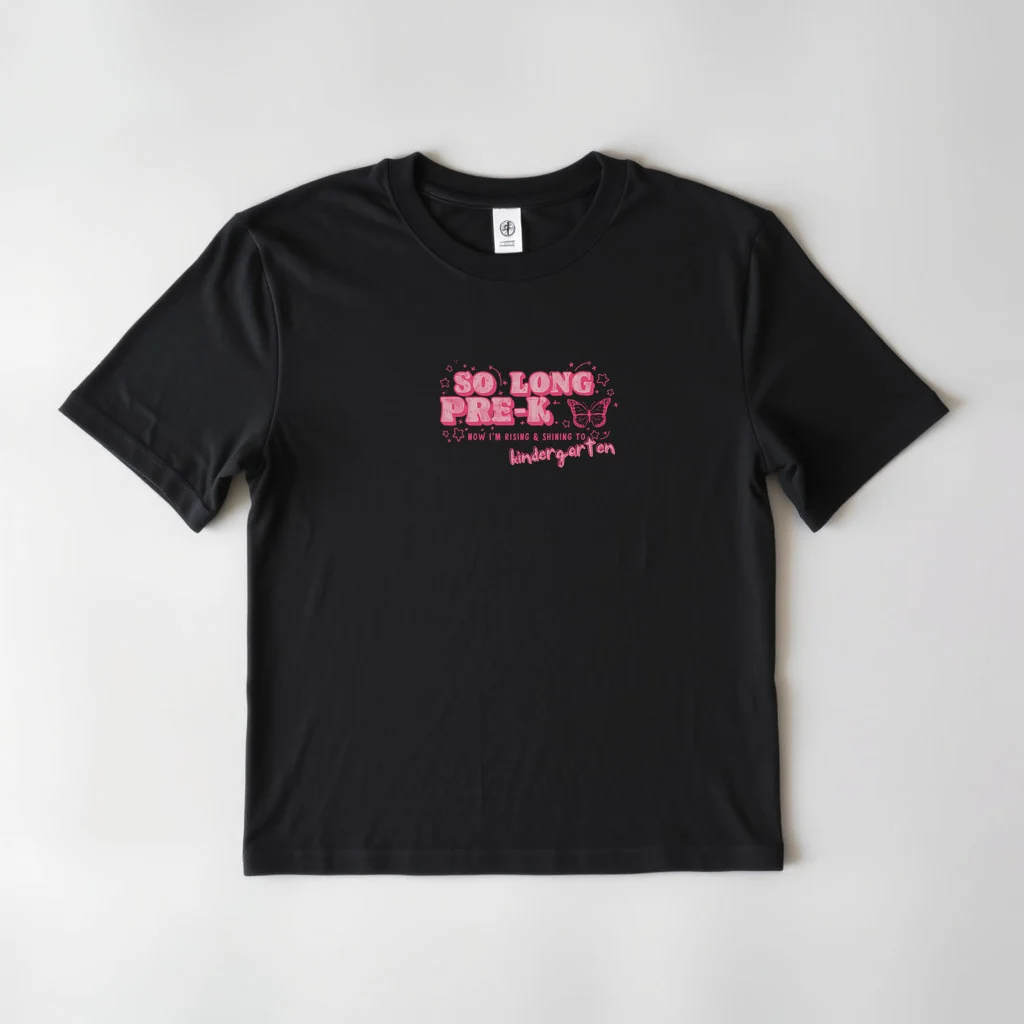 So Long Pre K Pink Girls — custom print by Terri's Closet