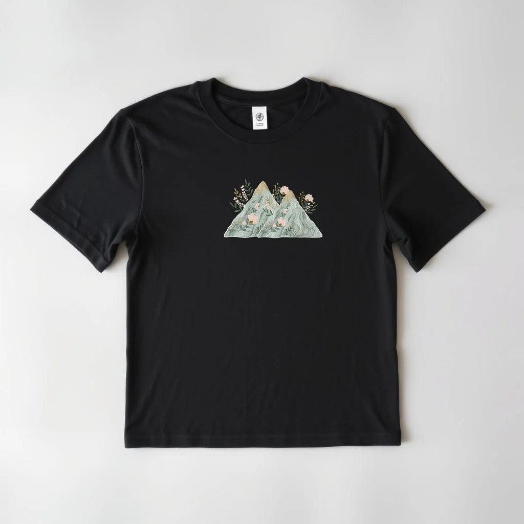 Speak to Your Mountains Pocket — custom print by Terri's Closet