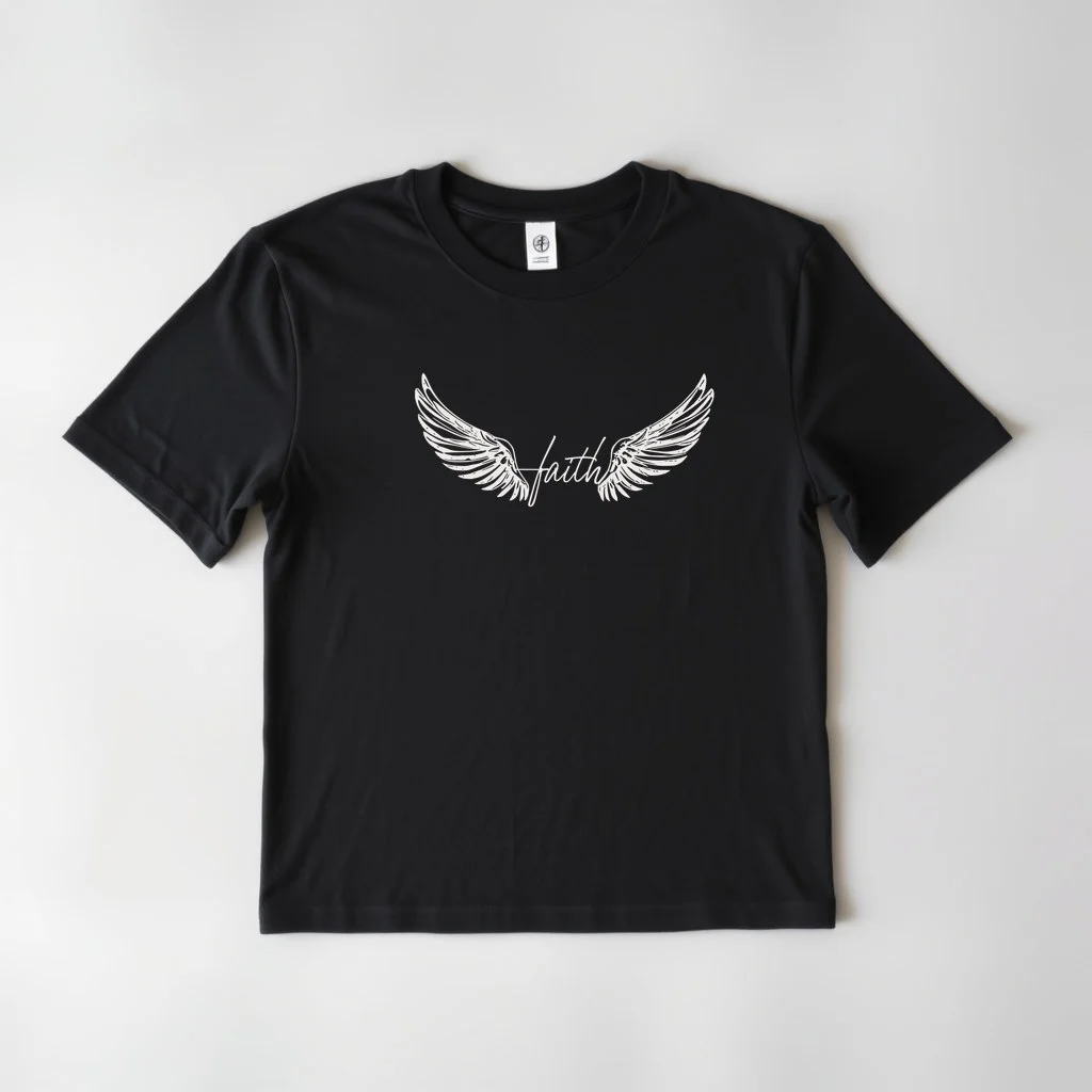 TakeItEasy Christian Mens FAITH 2 — custom print by Terri's Closet